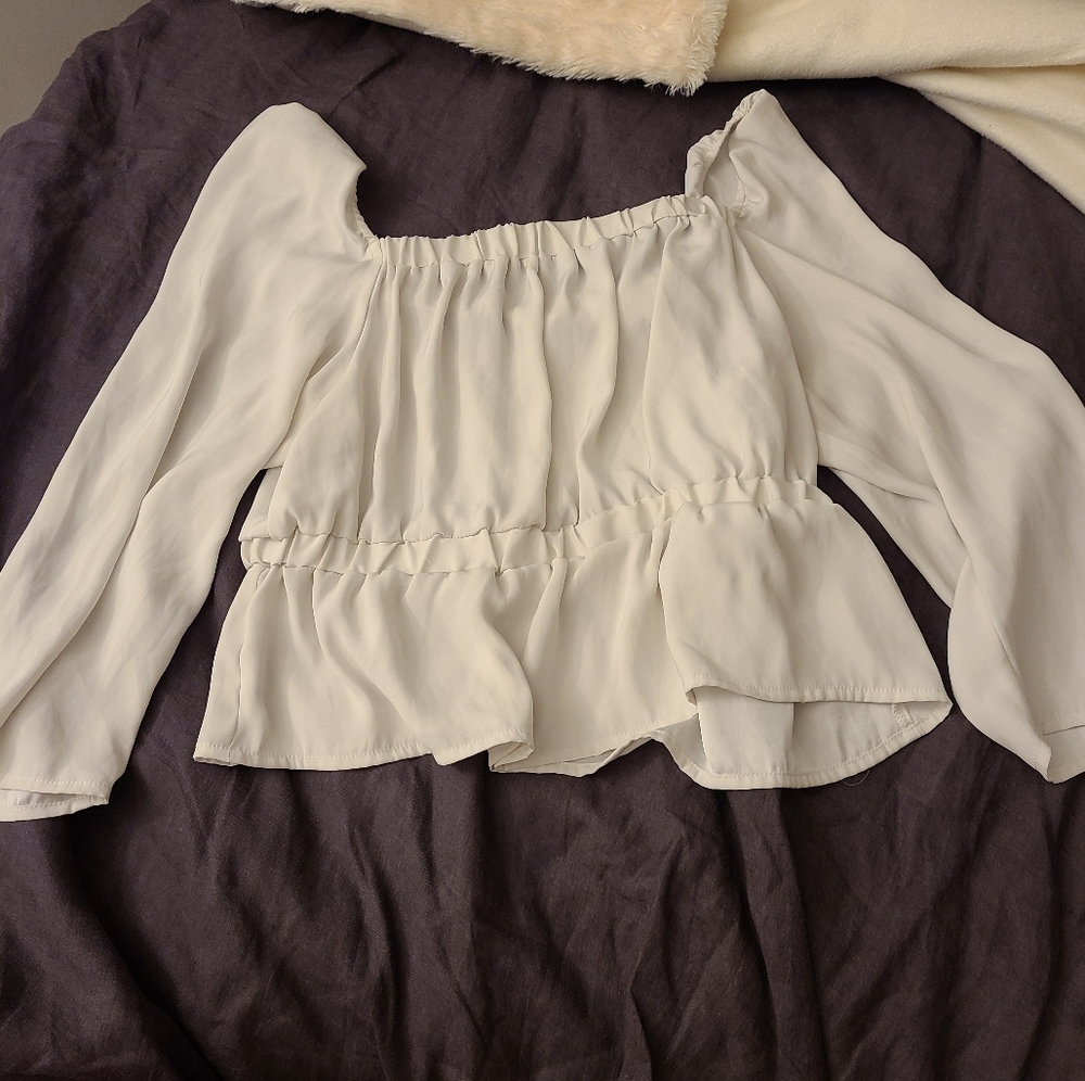 7 for all mankind, square neck top